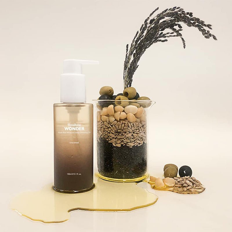 Haruharu WONDER Black Rice Moisture Deep Cleansing Oil - Mohyre
