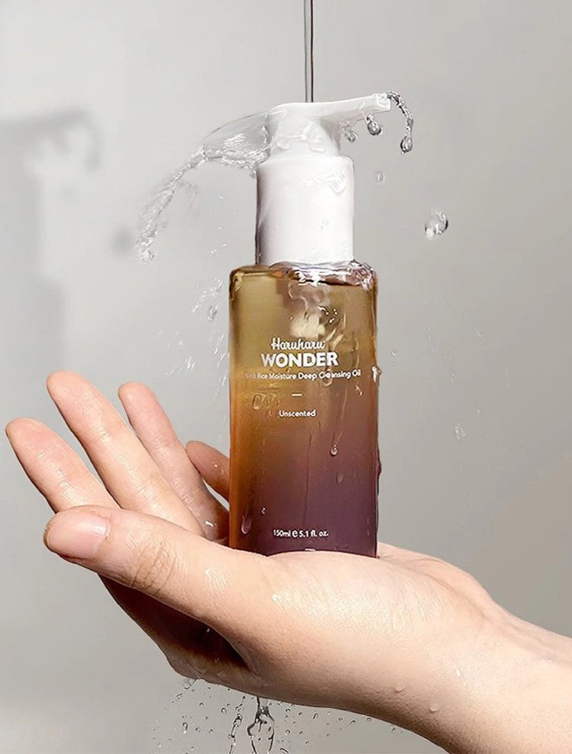Haruharu WONDER Black Rice Moisture Deep Cleansing Oil - Mohyre